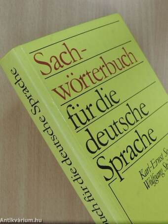 Sachwörterbuch für die deutsche Sprache