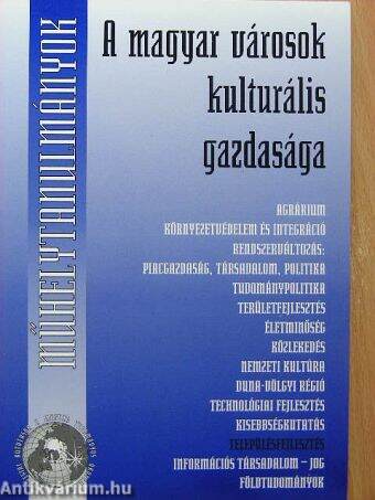 A magyar városok kulturális gazdasága