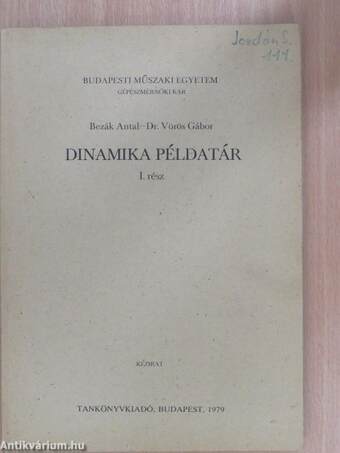 Dinamika példatár I.