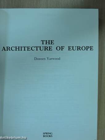 The architecture of Europe