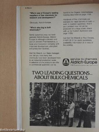 Aldrich-Europe Catalog Handbook of Fine Chemicals 1981-1982