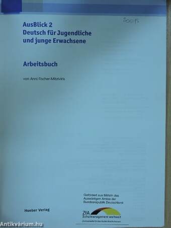 AusBlick 2 - Arbeitsbuch - CD-vel