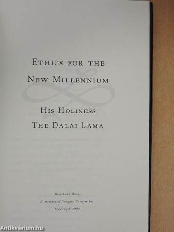 Ethics for the New Millennium
