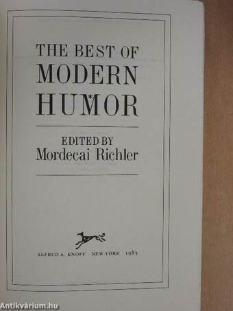 The Best of Modern Humor