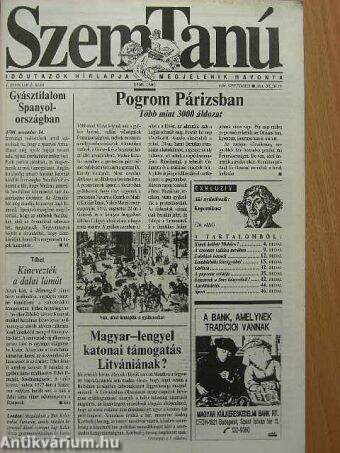 SzemTanú 1990. szeptember