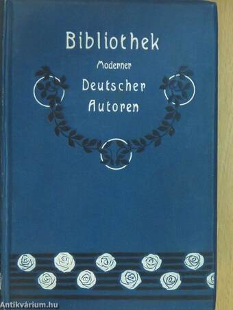 Bibliothek moderner deutscher Autoren 1-10. (gótbetűs)