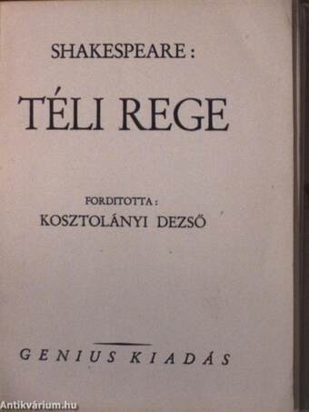 Téli rege