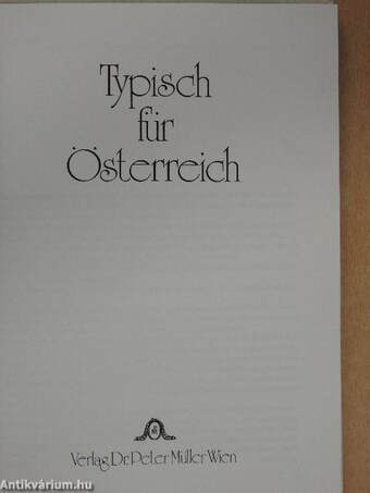 Typisch für Österreich