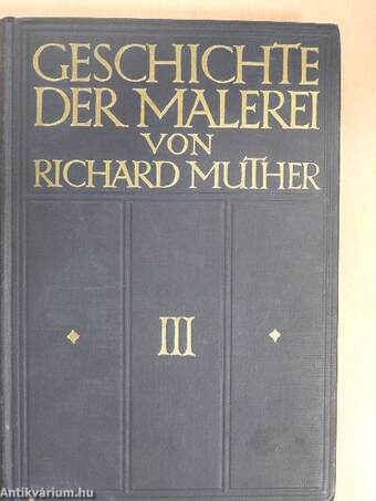 Geschichte der Malerei III.