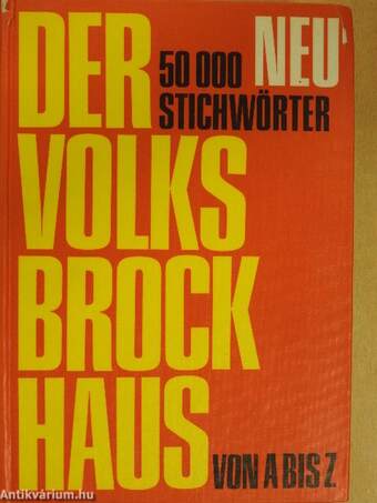 Der Volks Brockhaus A-Z