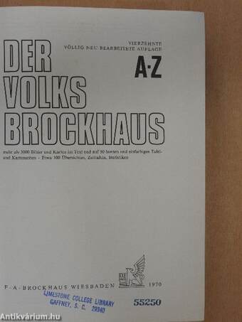 Der Volks Brockhaus A-Z