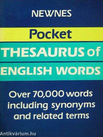 Pocket thesaurus of english words