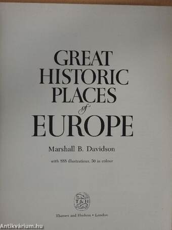 Great Historic Places of Europe