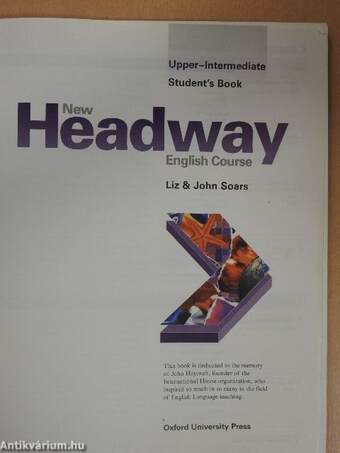 New Headway English Course - Upper-Intermediate - Student's Book