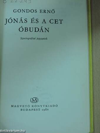 Jónás és a cet Óbudán