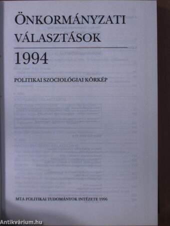 Önkormányzati választások 1994