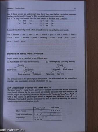 Practice book in english phonetics and phonology