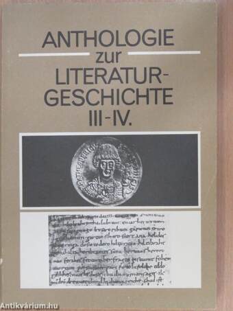 Anthologie zur deutschen Literaturgeschichte III-IV.