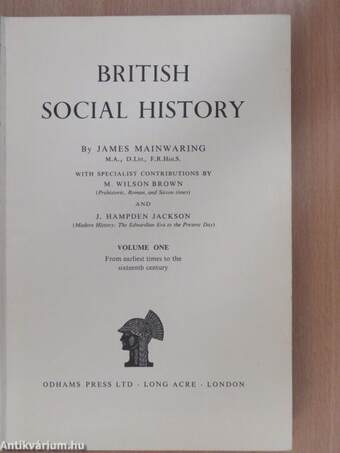British Social History I.