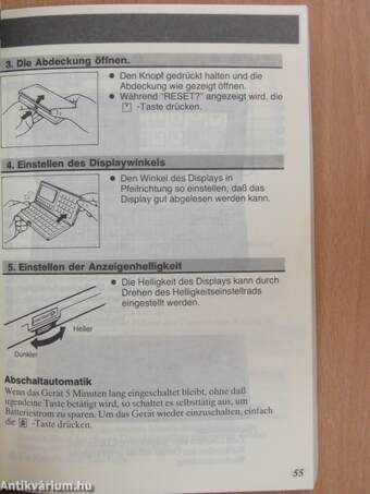 Canon DM-4000 - Instructions/Bedienungsanleitung/Mode d'Emploi/Instrucciones/Istruzioni