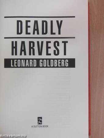 Deadly Harvest