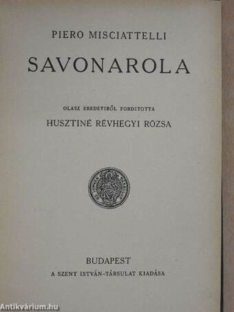 Savonarola