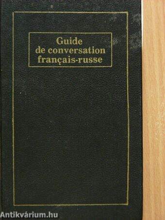 Guide de conversation francais-russe