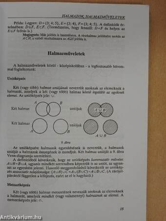 Matematikai fogalmak, tételek