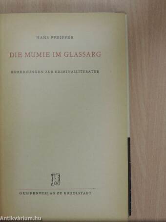 Die Mumie im Glassarg