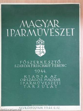 Magyar Iparművészet 1944/6.