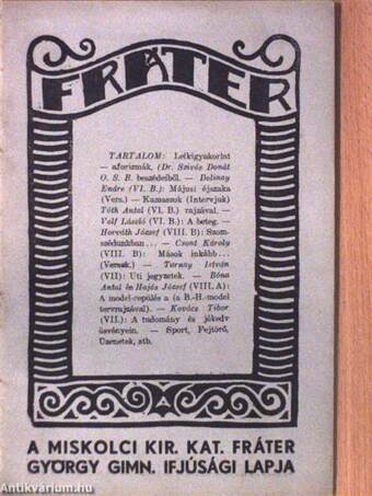 Fráter 1934. május