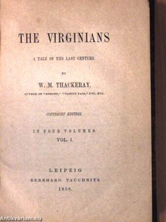 The Virginians I-IV.