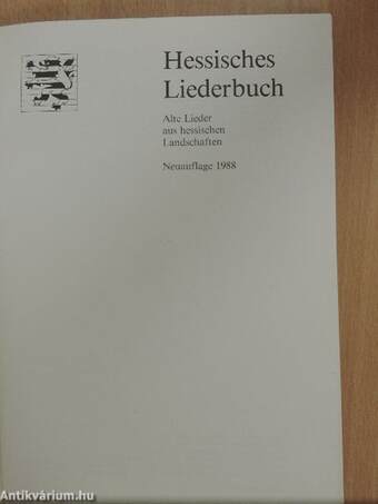 Hessisches Liederbuch