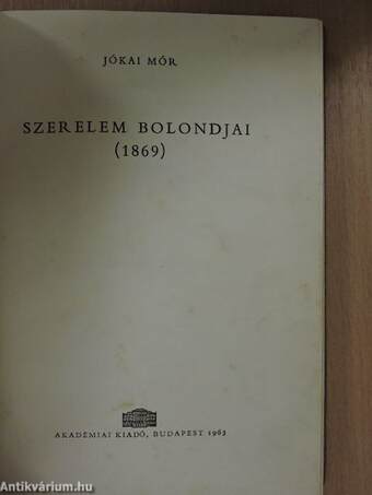 Szerelem bolondjai