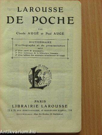 Larousse de poche