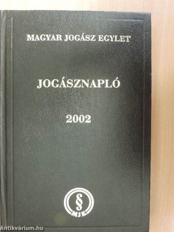 Jogásznapló 2002