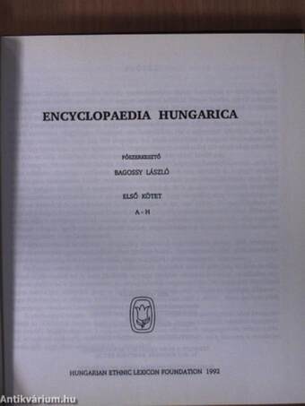 Encyclopaedia Hungarica I-IV.