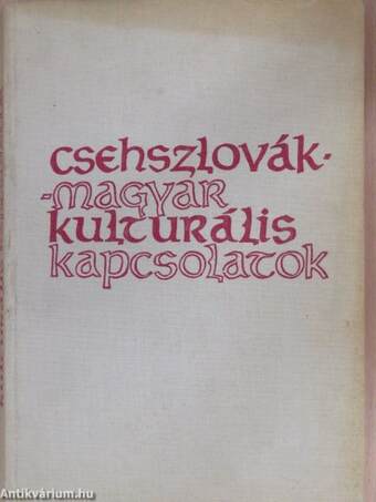 Csehszlovák-magyar kulturális kapcsolatok