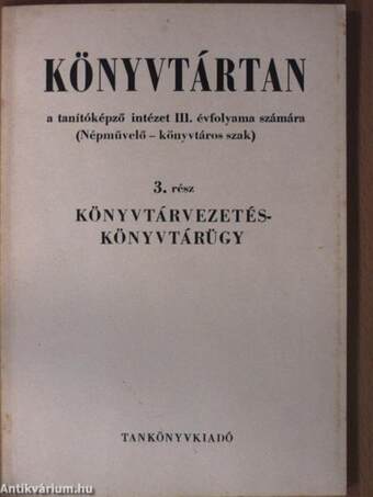 Könyvtártan 3.