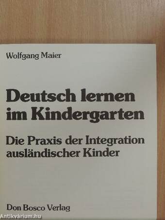 Deutsch lernen im Kindergarten