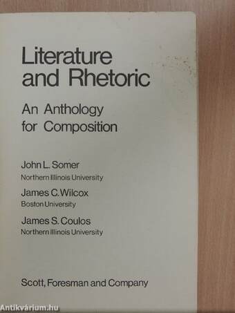 Literature and Rhetoric