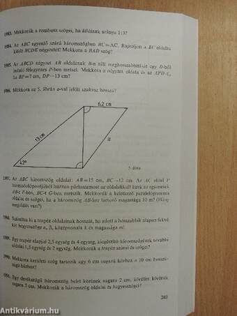 Összefoglaló feladatgyűjtemény matematikából