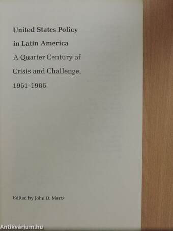 United States Policy in Latin America