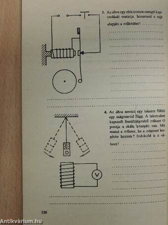 Fizika munkafüzet és feladatlap II.