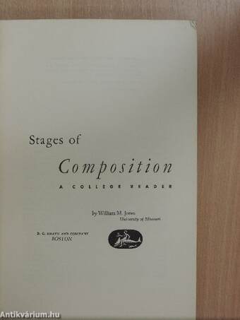 Stages of Composition