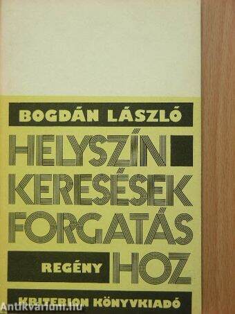 Helyszínkeresések forgatáshoz