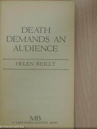 Death Demands an Audience