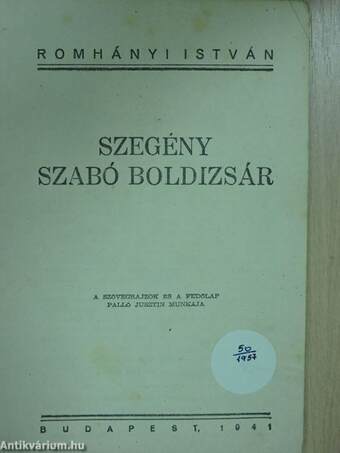 Szegény Szabó Boldizsár