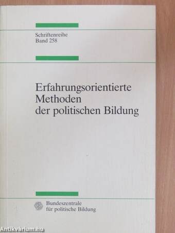 Erfahrungsorientierte Methoden der politischen Bildung