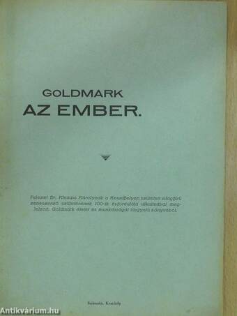 Goldmark az ember